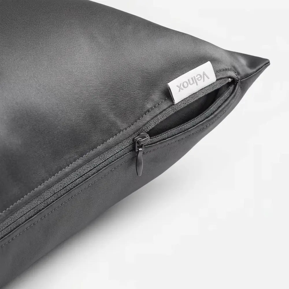 Silk Pillowcase (Charcoal Grey)