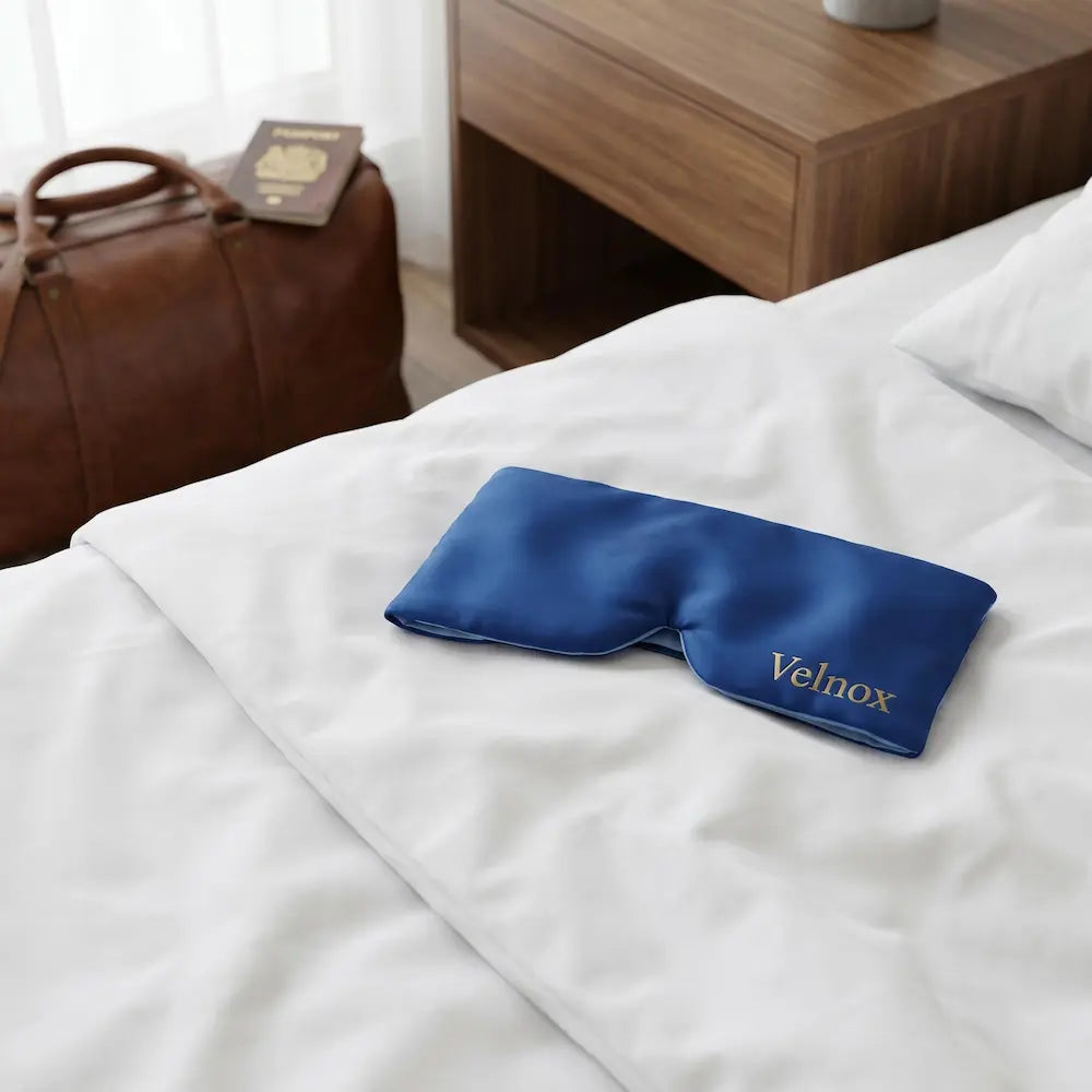 Velnox 3D Contoured Mulberry Silk Sleep Mask