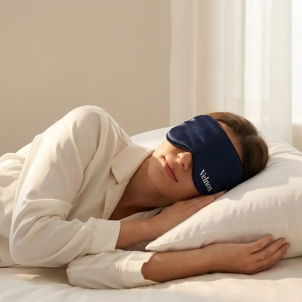 Velnox Silk Weighted Sleep Mask