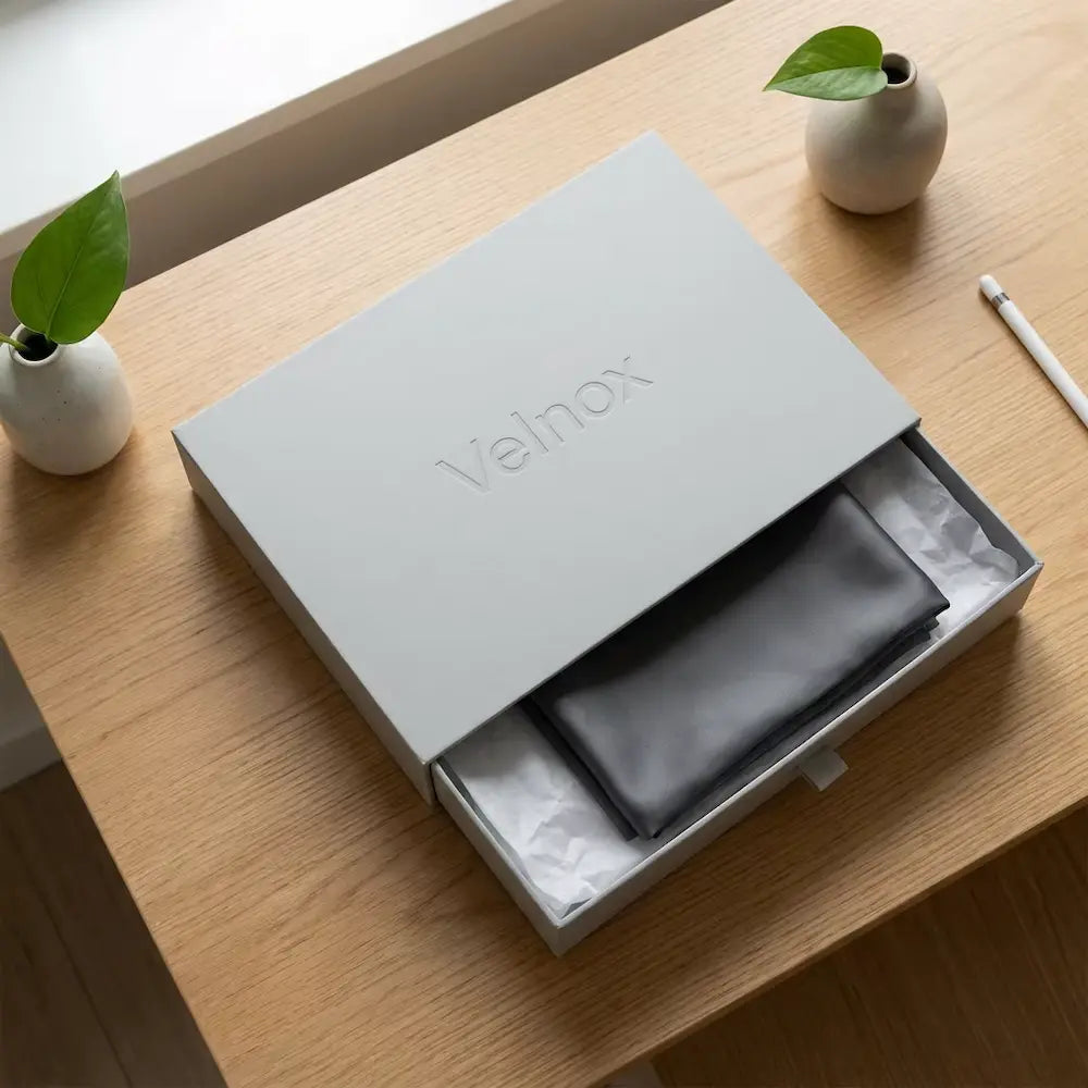 Silk Pillowcase (Charcoal Grey)